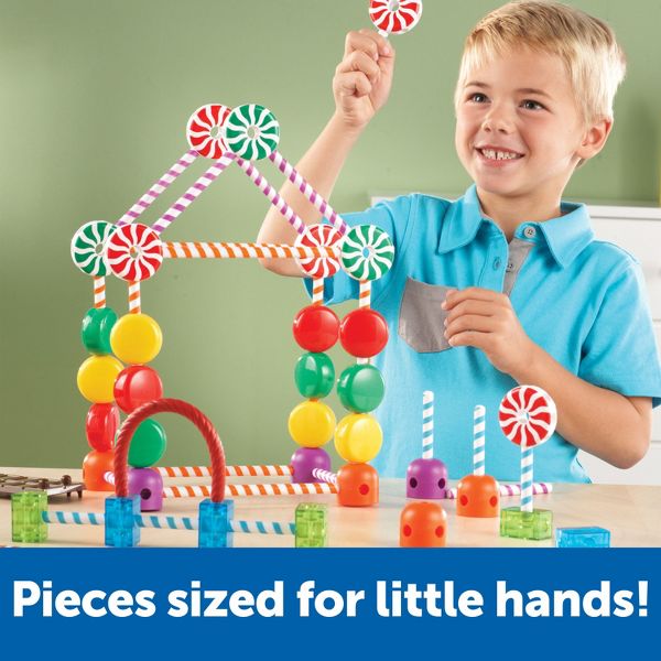Learning Resources Candy Construction Set, 92 Pieces