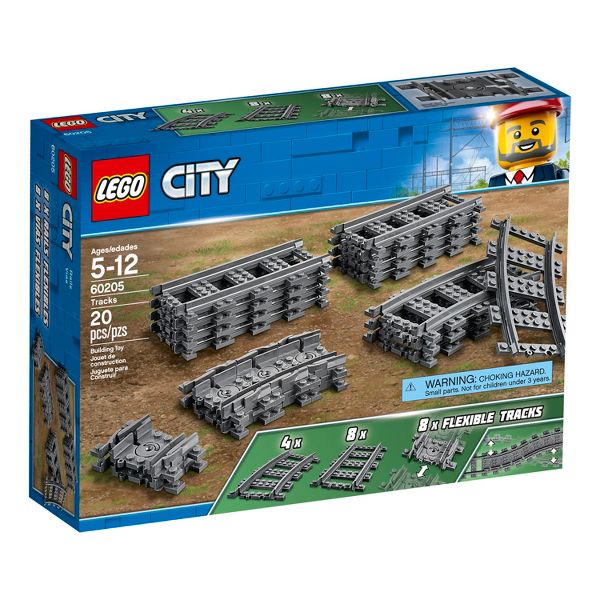 LEGO City Tracks 20pc Set 60205