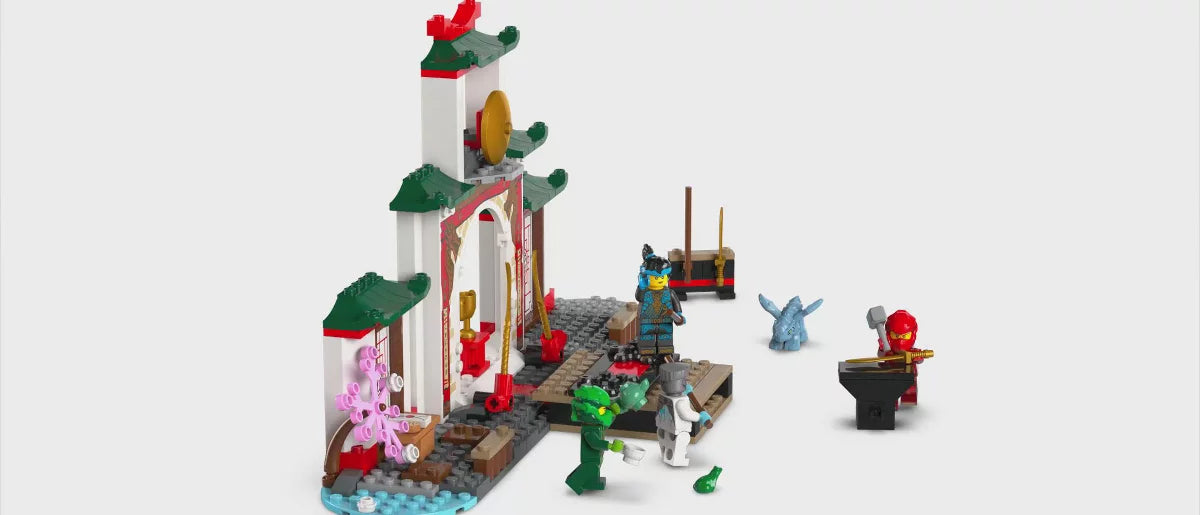 LEGO NINJAGO Ninja Spinjitzu Temple Pretend Play Building Toy 71831