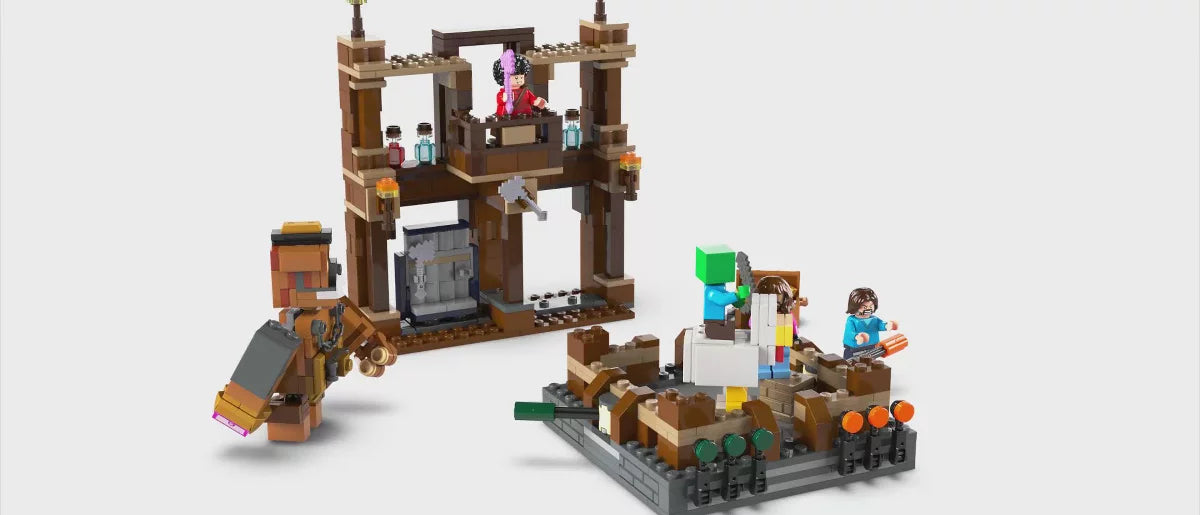 LEGO Minecraft Woodland Mansion Fighting Ring 21272