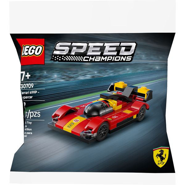LEGO Speed Champions Ferrari 499P - Hypercar Building Toy 30709