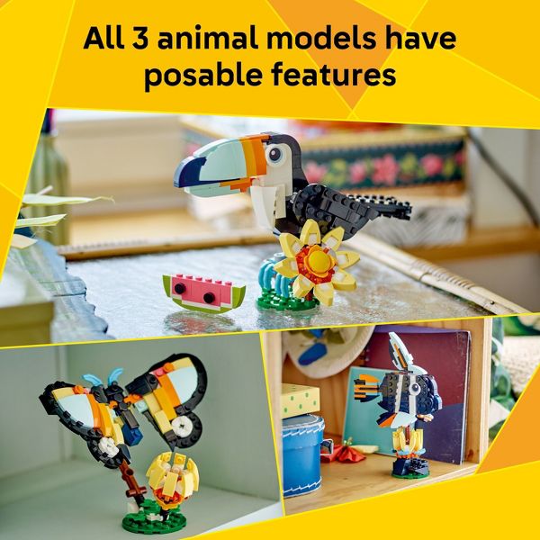 LEGO Creator 3 in 1 Wild Animals: Tropical Toucan 31173