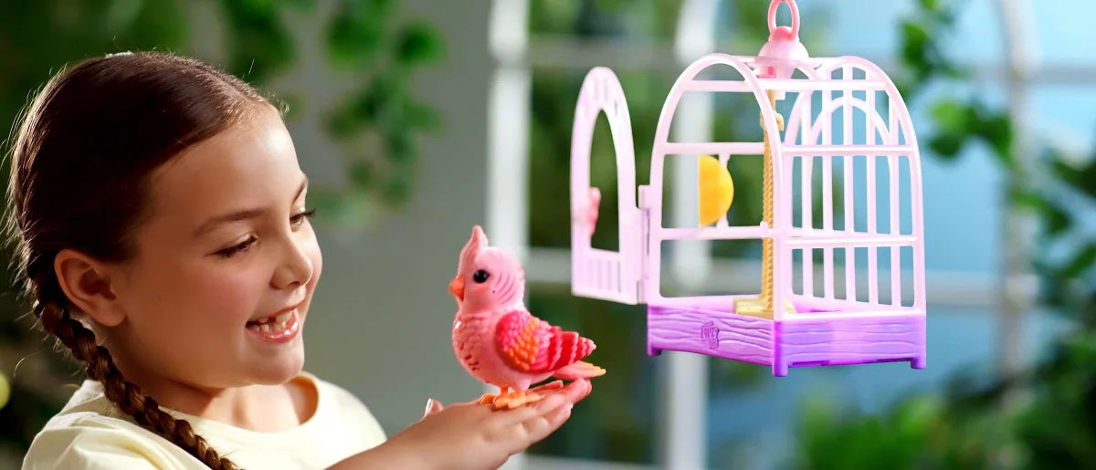Little Live Pets My Really Real Bird & Cage - Indie