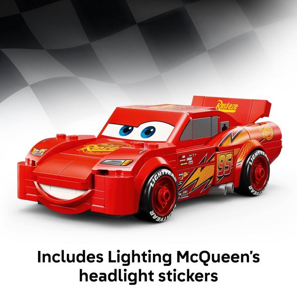 LEGO Speed Champions Lightning McQueen Toys - Disney Pixar Cars - 77255