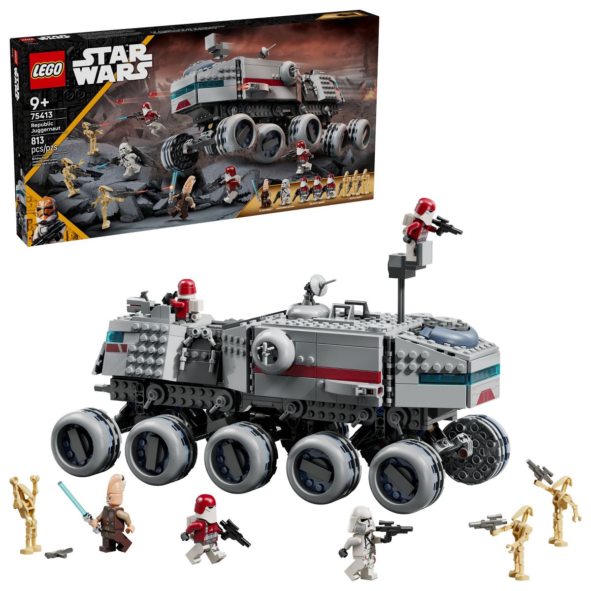 LEGO Star Wars: The Clone Wars Republic Juggernaut 75413