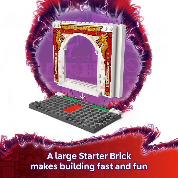 LEGO NINJAGO Ninja Spinjitzu Temple Pretend Play Building Toy 71831