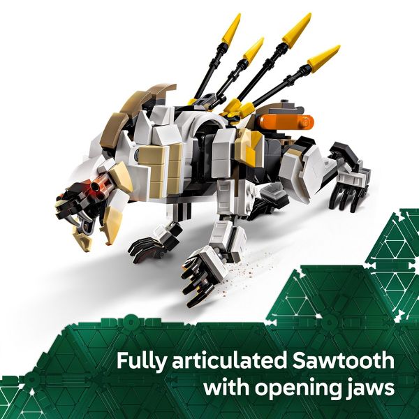 LEGO Horizon Adventures Aloy & Varl vs. Shell-Walker & Sawtooth Gaming Toy 77037