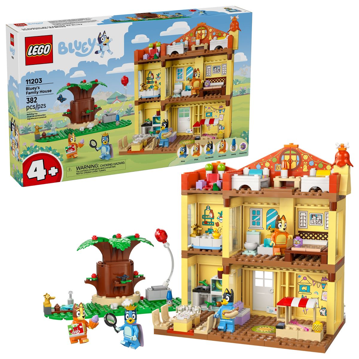 LEGO Bluey: Bluey’s Family House Playset 11203