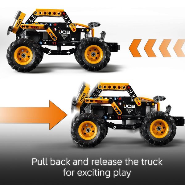 LEGO Technic Monster Jam DIGatron Pull-Back Monster Truck Building Toy 42199