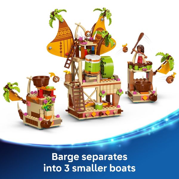 LEGO Disney Moana 2 Kakamora Barge Kids Toy 43258