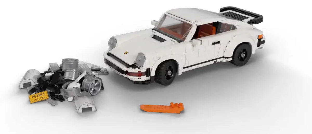 LEGO Icons Porsche 911 Collectible Car Model Kit 10295