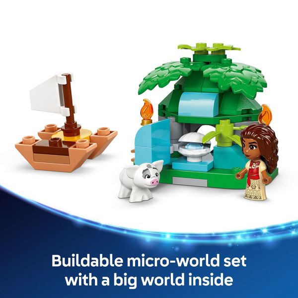 LEGO Disney Moana's Island Fun Building Toy Princess Playset 43260