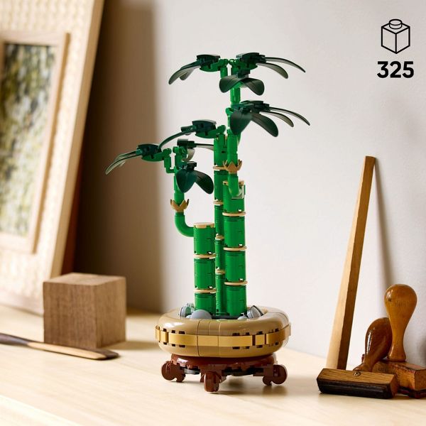 LEGO Botanicals Lucky Bamboo Building Set for Adults, Decor for Home or Office 10344