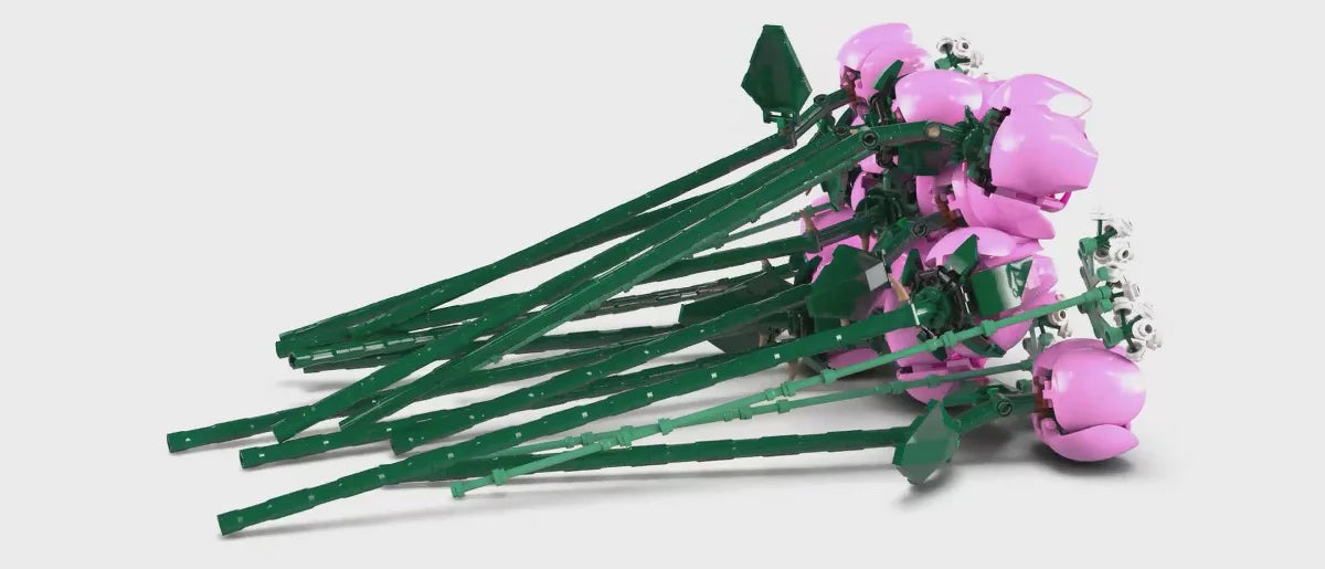 LEGO Botanicals Bouquet of Pink Roses 10374