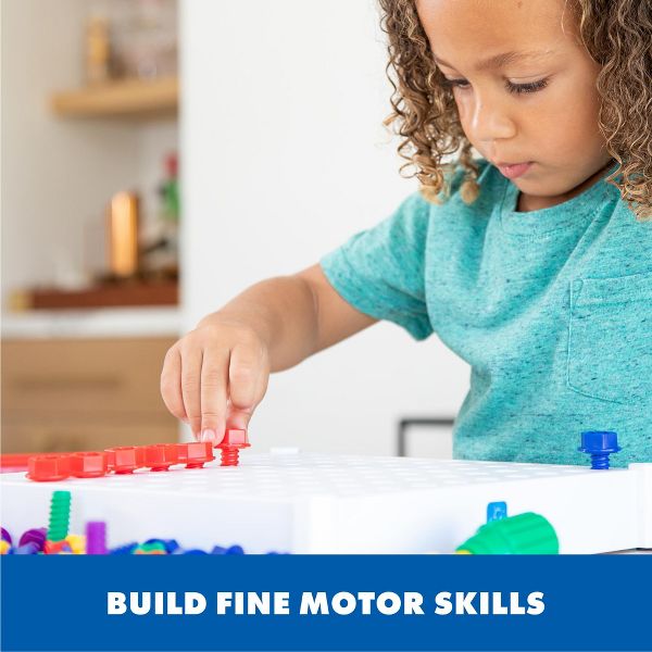 Educational Insights Design & Drill Activity Center, 146 Pieces, Ages 3+