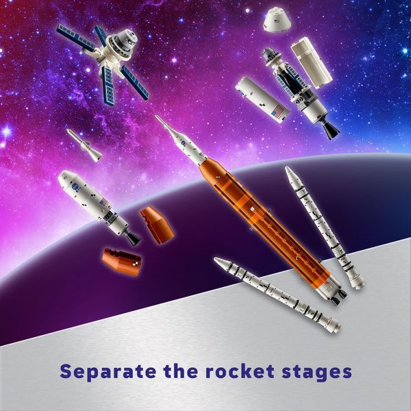 LEGO Icons NASA Artemis Space Launch System DIY Project 10341