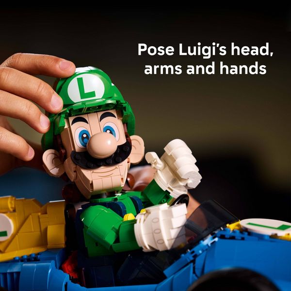 LEGO Mario Kart – Luigi & Mach 8 Building Set 72050