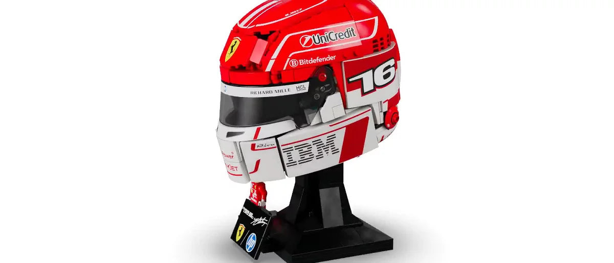 LEGO Editions Scuderia Ferrari HP Charles Leclerc Helmet 43014