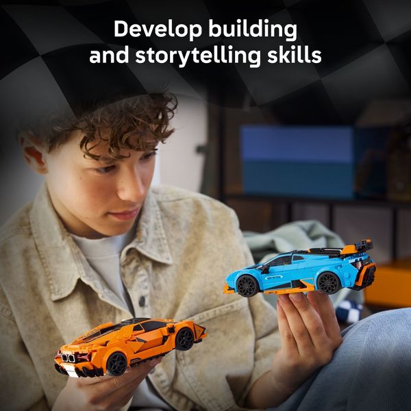 LEGO Speed Champions Lamborghini Revuelto & Huracán STO 77238