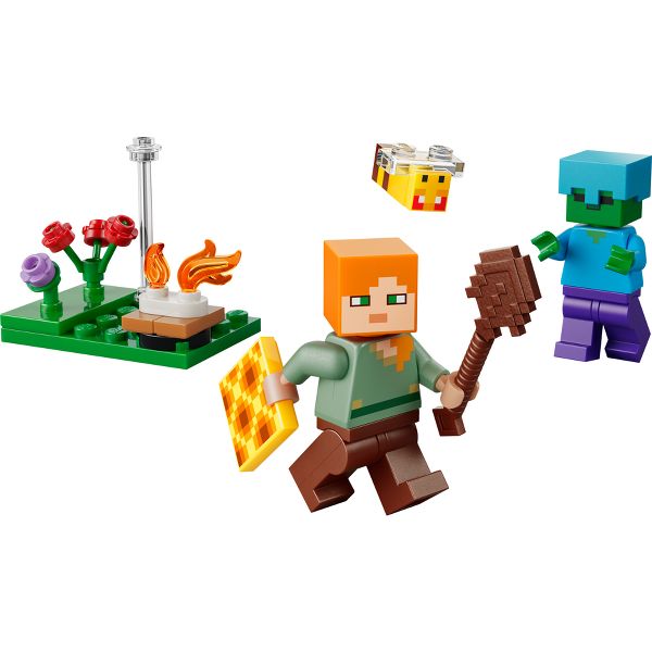 LEGO Minecraft Alex's Campfire Conflict 30732