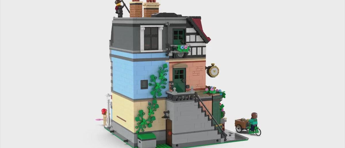 LEGO Icons Tudor Corner Building Kit for Adults 10350