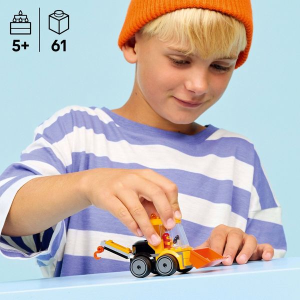 LEGO City Rides – Construction Loader Kids Toy 60483