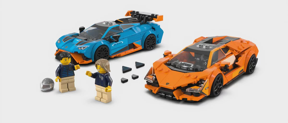 LEGO Speed Champions Lamborghini Revuelto & Huracán STO 77238