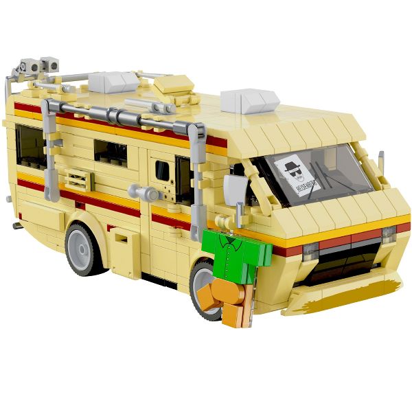 Brickcraft Breaking Bad Walter White's RV Building Set - 477-Piece Kit - 72415