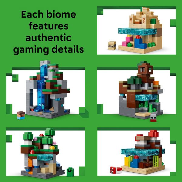 LEGO Minecraft Mini Biomes Building Toy 21589
