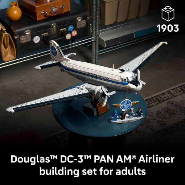 LEGO Icons Douglas DC-3 PAN AM Airliner 11378