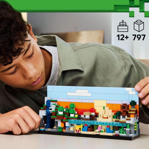 LEGO Minecraft Mini Biomes Building Toy 21589