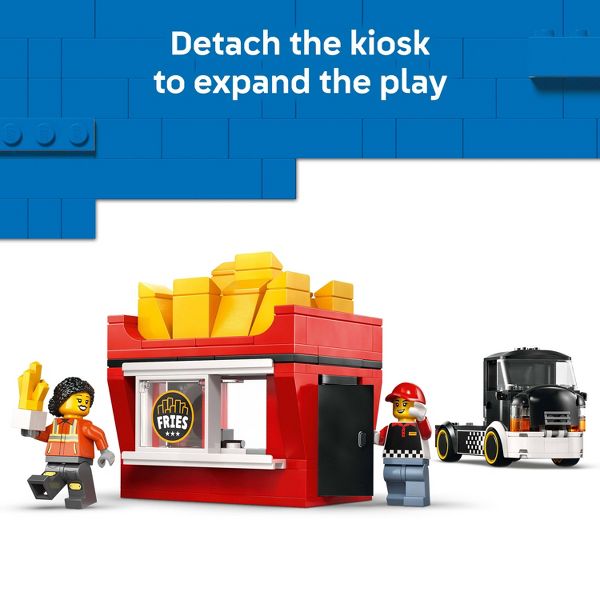 LEGO City Fries Food Truck Toy Building Set 60488