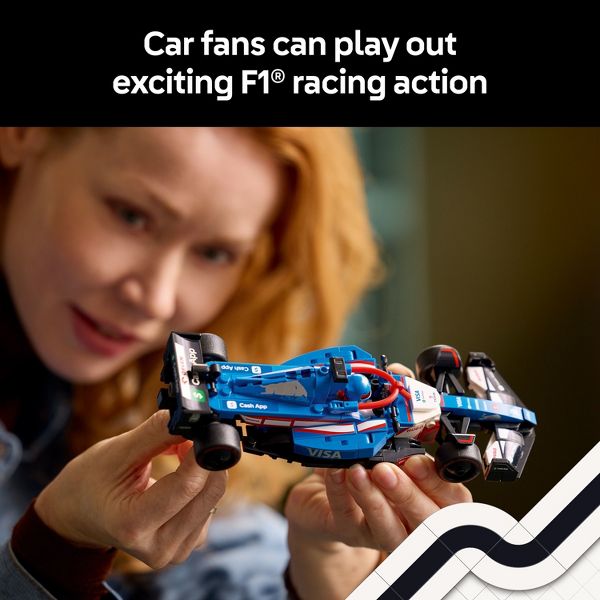 LEGO Speed Champions Visa Cash App RB VCARB 01 F1 Race Car Model Kit 77246