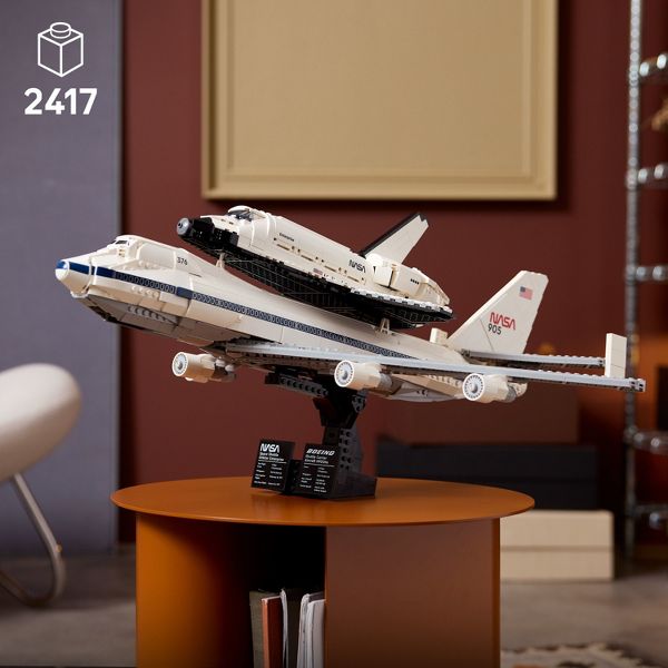 LEGO Icons Shuttle Carrier Aircraft Building Set 10360