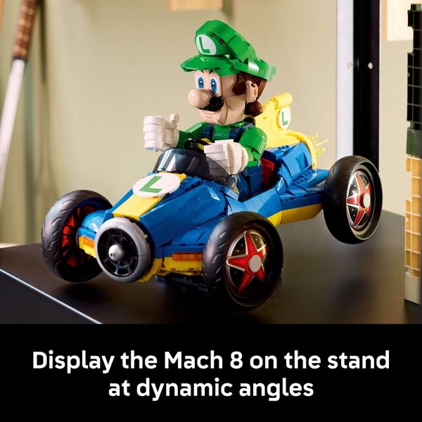 LEGO Mario Kart – Luigi & Mach 8 Building Set 72050