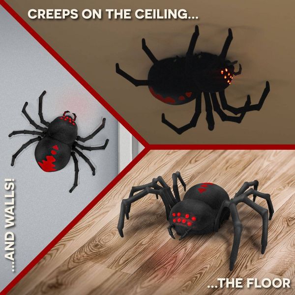 TERRA by Battat Remote Control Black Widow Spider (Target Exclusive)