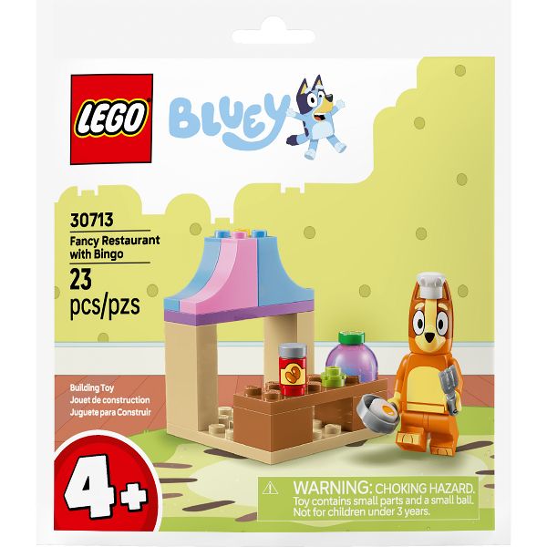 LEGO Bluey Fancy Restaurant with Bingo 30713
