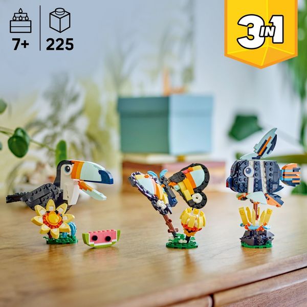LEGO Creator 3 in 1 Wild Animals: Tropical Toucan 31173