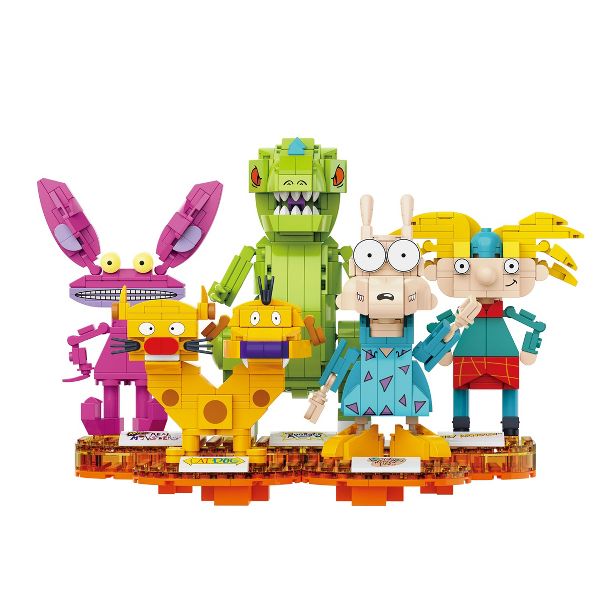 Brickcraft Nickelodeon Nick 90's Building Set - 833-Piece Kit - 72093