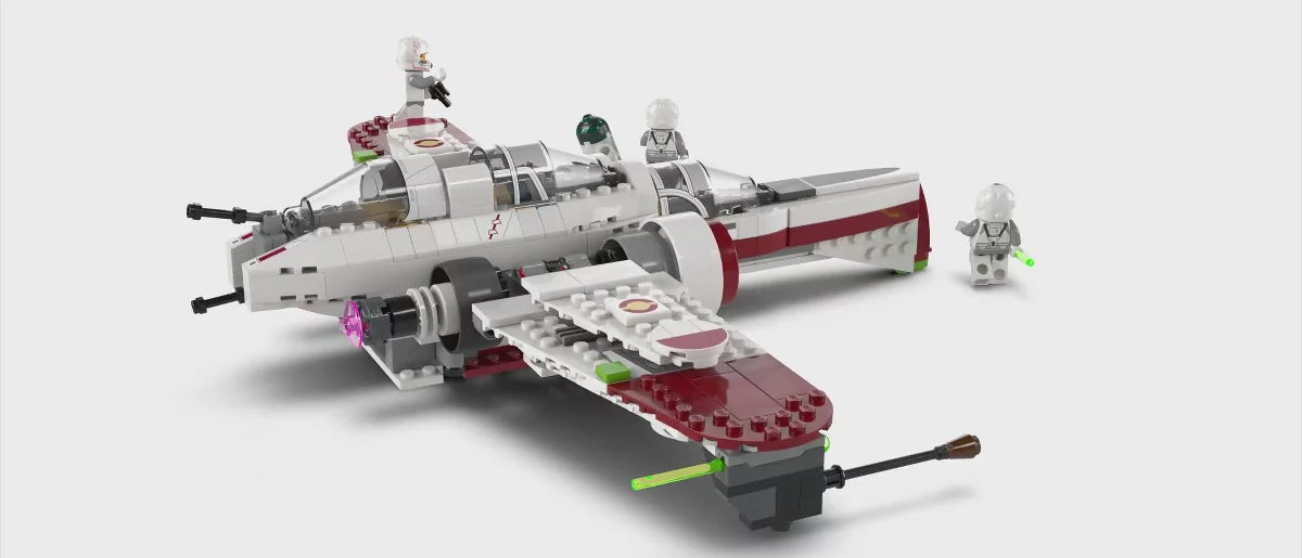 LEGO Star Wars Revenge of the Sith ARC-170 Starfighter Spaceship Building Toy 75402