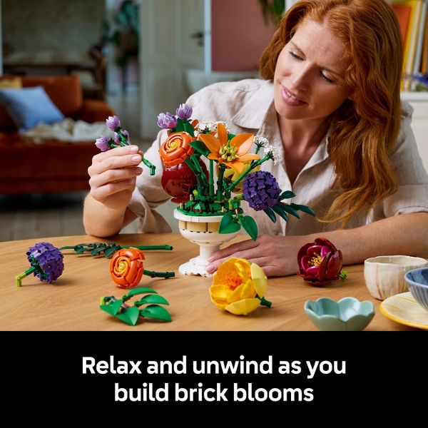 LEGO Botanicals Flower Arrangement - Ages 18+ 10345