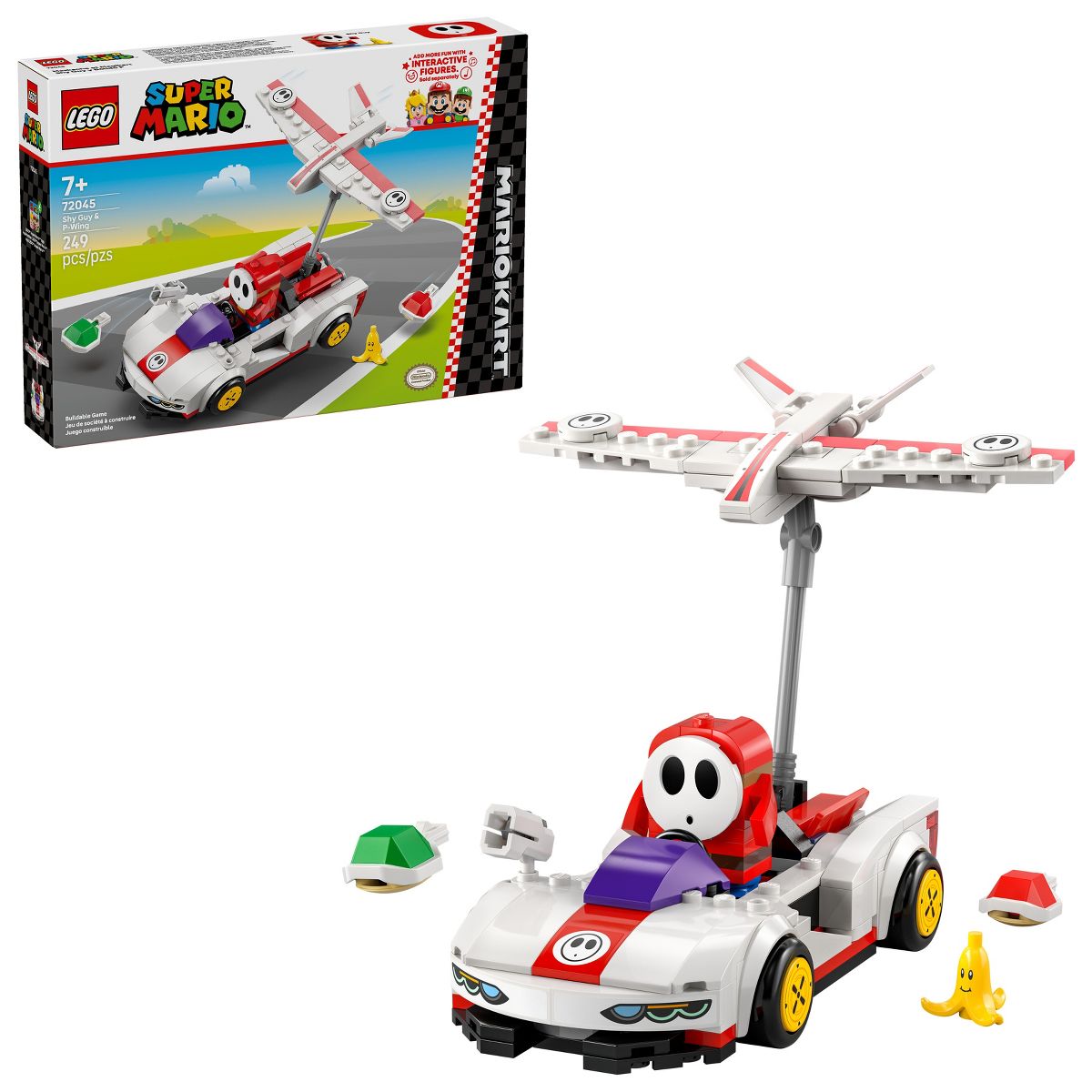 LEGO Super Mario: Mario Kart – Shy Guy & P-Wing 72045