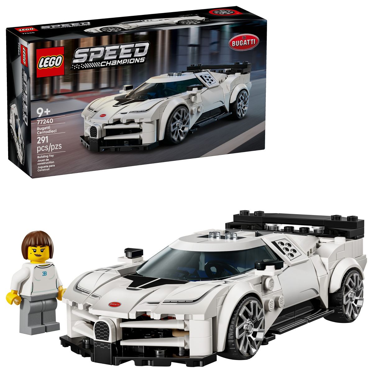 LEGO Speed Champions Bugatti Centodieci Hyper Sports Car 77240