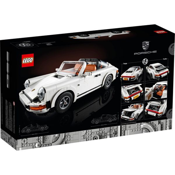 LEGO Icons Porsche 911 Collectible Car Model Kit 10295