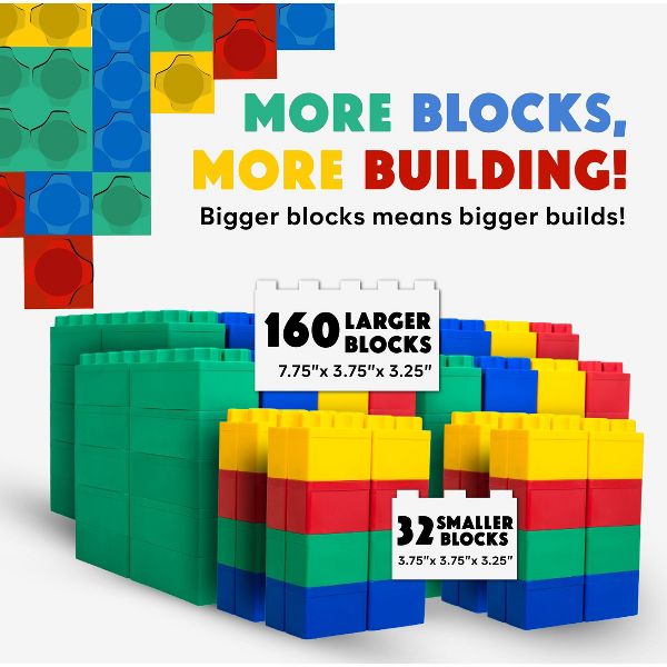 Jumbo Building Biggo Blocks 192 PC - Jumbo Set