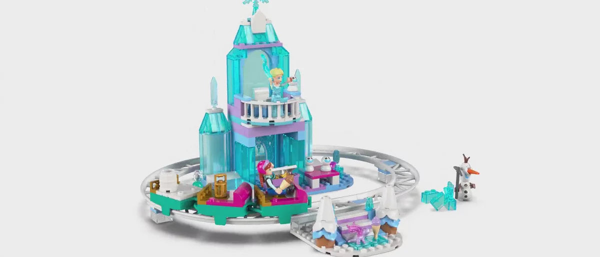 LEGO Disney Frozen Elsa’s Ice Castle & Snow Ride Adventure 43281