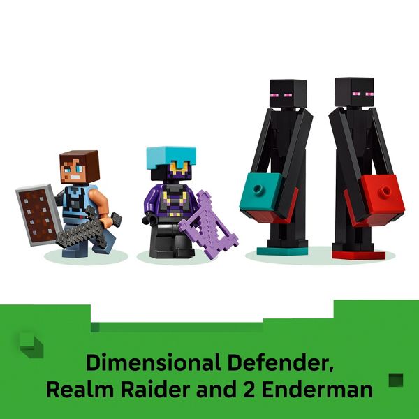 LEGO Minecraft The Enderman Tower Toy for Kids 21279
