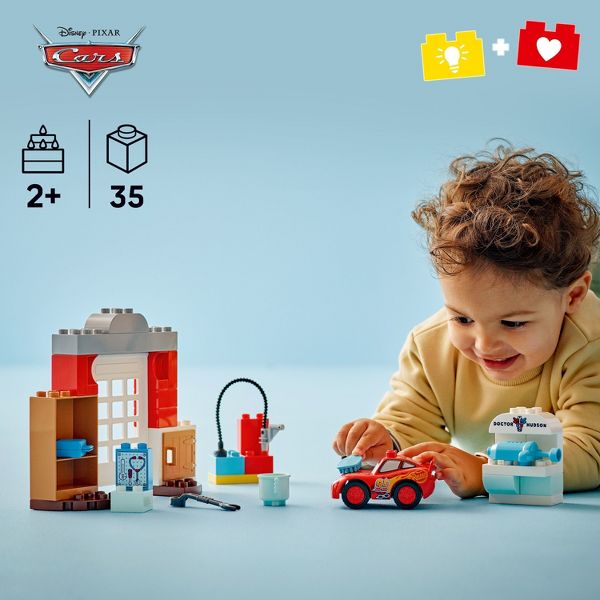 LEGO DUPLO Disney and Pixar Cars McQueens Visit to Docs Garage Building Set 10456