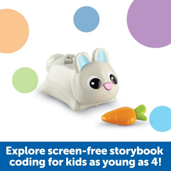 Learning Resources Coding Critters Bopper, Hip & Hop, Screen-Free Early Coding Toy For Kids, 22 Pieces, Ages 4+