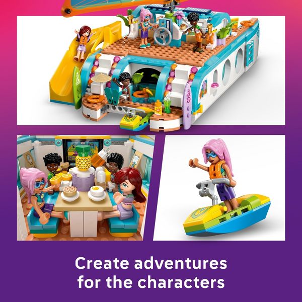 LEGO Friends Travel Boat Adventure Building Toy 42664